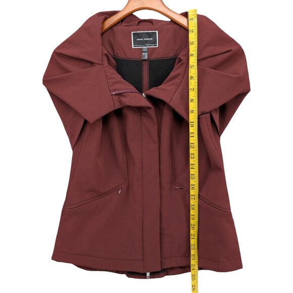 Noel Asmar Equestrian Riding Vest Womens Brick Red Hooded Full Zip Size XS - Picture 8 of 14